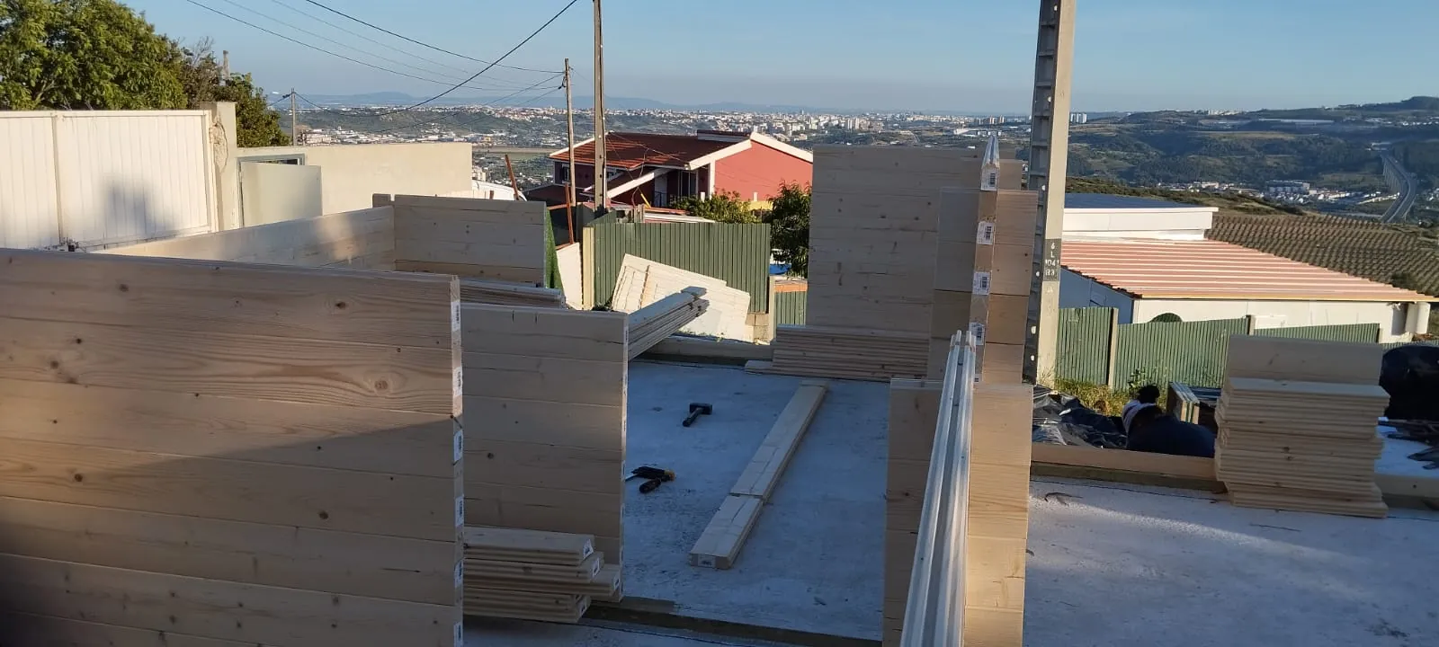Progresso da construção — fase 2
